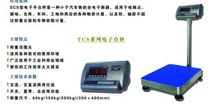 TSC系列電子臺(tái)秤 哈爾濱衡器有限責(zé)任公司銷售分公司的電子產(chǎn)品銷售解決方案